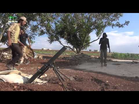 استهداف تجمعات قوات النظام في جبهة المغير في ريف حماة بواسطة قذائف الهاون من قبل جبهة الإنقاذ المقاتلة