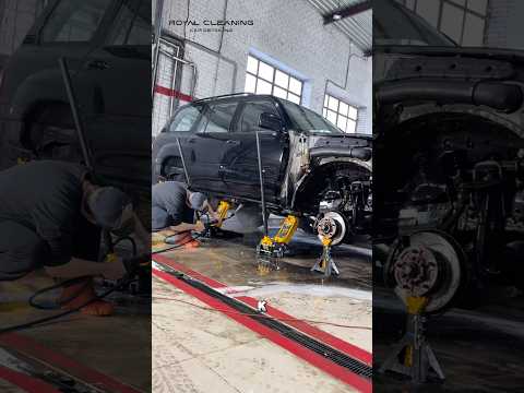 Большой комплекс работ по TOYOTA LAND CRUISER 100 #royalcleaning #детейлингцентр #toyota