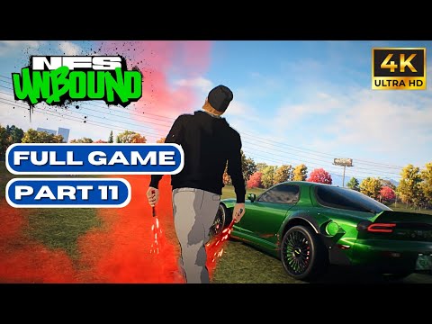 Need for Speed Unbound Gameplay Walkthrough Part 11 FULL GAME [4K 60FPS] - No Commentary