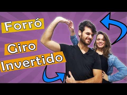 Man's Reverse Turn in Forró [  Intermediate Forró Step ] 🕺🏻