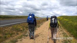 preview picture of video 'EL CAMINO DE SANTIAGO EN LA CAMPIÑA CASTELLANA'