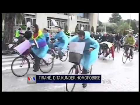 Protestë kundër homofobisë në Tiranë