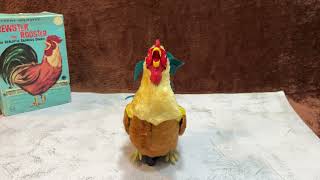 Download lagu 50s Marx Brewster the Rooster Vintage Tin Toy mp3