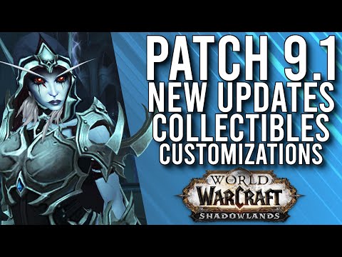 IT IS FINALLY HERE! First Look At Content In Patch 9.1 PTR Shadowlands! -  WoW: Shadowlands 9.1 PTR