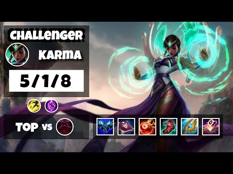 Karma 11.6 S11 Gameplay Challenger Top (5/1/8) - EU
