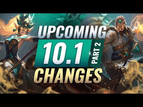 MASSIVE CHANGES: New Buffs & REWORKS Coming in Patch 10.1 - League of Legends