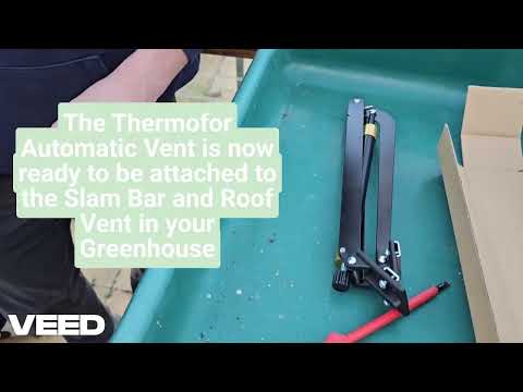 Greenhouse People YouTube video for Build a Thermofor Automatic Roof Vent