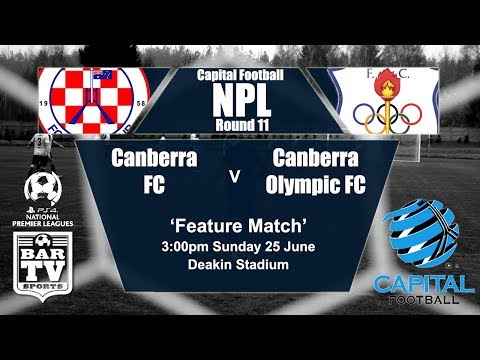 2017 - Capital Football NPL - Round 11 - Canberra FC v Canberra Olympic