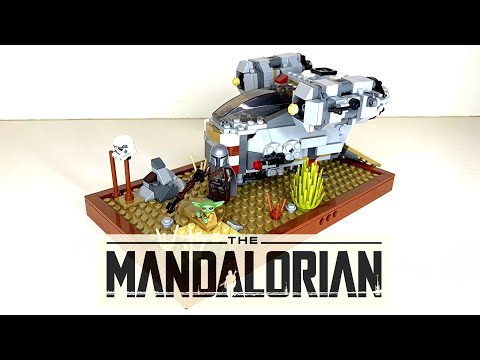 Самоделка лего Звездные войны Мандалорец Лезвие бритвы ОБЗОР! LEGO Mandalorian Razor blade. OVERVIEW