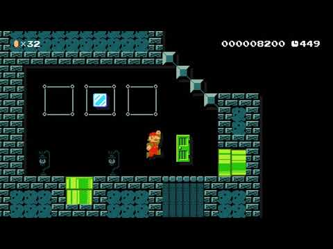 テレサ・メン　Ghost House Level by きあみふ - SUPER MARIO MAKER - NO COMMENTARY 1ay