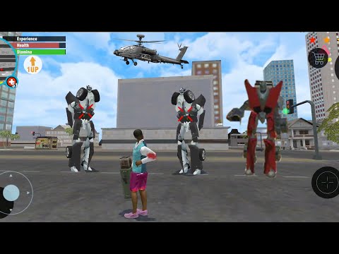 Real Gangster Crime (Real Hero Fight Robot Car Robot)Real Hero Fight Robot Car - Android Gameplay HD