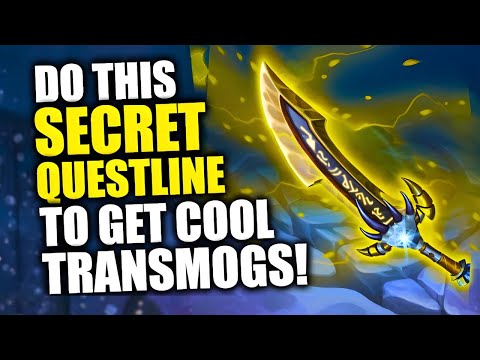 Get 7 Cool Transmogs By Doing This Questline! Do This Before Midnight! WoW TWW | Battered Hilt