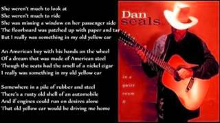 Dan Seals - My Old Yellow Car (acoustic)