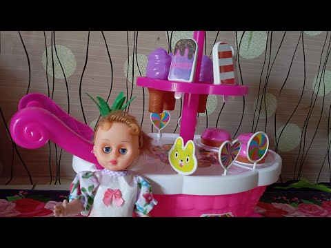 ES KRIM BARBIE ZAYNA || MAINAN ES KRIM || ICE CREAM