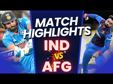INDIA VS AFGHANISTAN 3rd ODI FULL HIGHLIGHT#indvafg#cricket#odicricket#highlights
