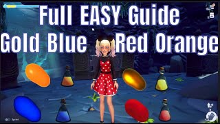 Complete and Easy Guide to the Gold, Red, Orange and Blue Potion:  Disney Dreamlight Valley