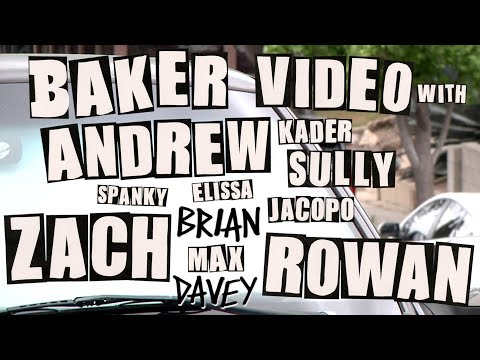 preview image for BAKER VIDEO WITH, ANDREW ZACH and ROWAN