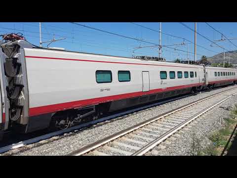 Treno Freccia Bianca ETR470 08  Freccia Bianca 8880 Reggio di Calabria Centrale-Roma Termini