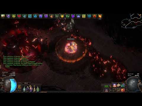 Path of Exile - Aura stacking 3.13 - Veritania + Sirus A9 kill
