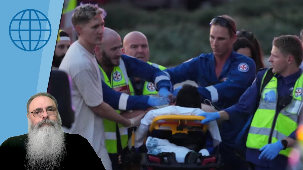 ATAQUE TERRORISTA ANTISSEMITA na praia de BONDI, em SYDNEY, atinge JUDEUS comemorando o CHANUKAH