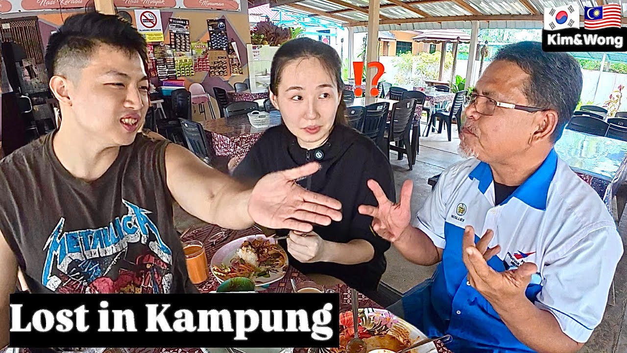 Koreans Ask MALAY Taxi Driver: BEST Local Terengganu Food?! #malayfood #kampung #terengganu  #nasi