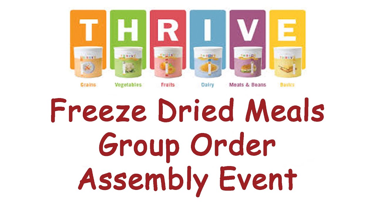 THRIVE: Group Order Assembly Event
