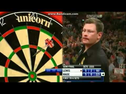 PCD World Darts Championships 2012 - Semi Final - James Wade Vs Adrian Lewis (161 Finish).mp4
