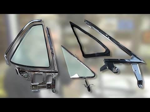 67-68 Cougar/Mustang Vent & Quarter Windows - Disassembly for Restoration!