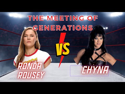 WWE 2K 23 ( 4K UHD ) Dream Match Ronda Rousey vs. Chyna
