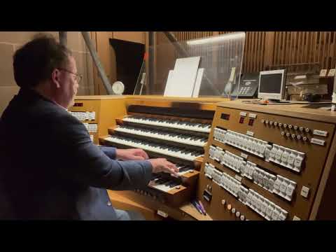 Improvisation in the style of Igor Stravinsky (6th Aug 2022) - David Briggs at Ulm Cathedral.