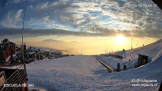 La Parva - Escuela de Ski en vivo live webcam