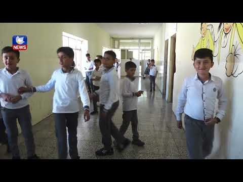 بەڤیدیۆ.. کۆنی بینای خوێندنگایەک لە بەردەقارەمان مەترسی لەسەر ژیانی خوێندکاران دروستکردووە
