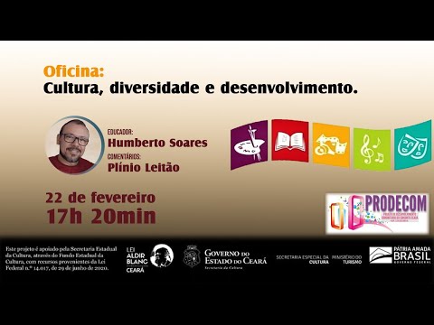 Projeto Encontros - Oficina: Cultura, diversidade e desenvolvimento - 1º Encontro