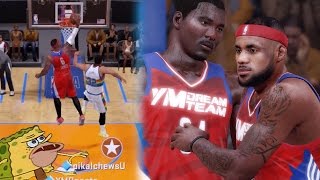 DIAMOND 97 OVR MVP LEBRON JAMES DEBUT! CAVEMAN SPONGEBOB!! NBA 2K16 MyTEAM