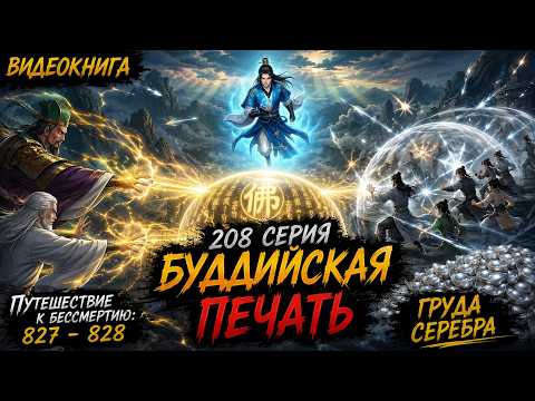 Путешествие к бессмертию 208 серия | Главы 827 - 828. Буддийская Печать