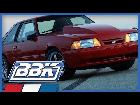 BBK 86-93 Mustang 5.0 Cold Air Intake Kit - Fenderwell Style - Blackout Finish - Black Ops Auto Works