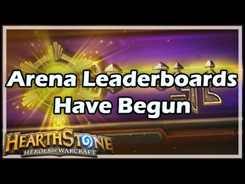 [Hearthstone] Arena Leaderboards Have Begun