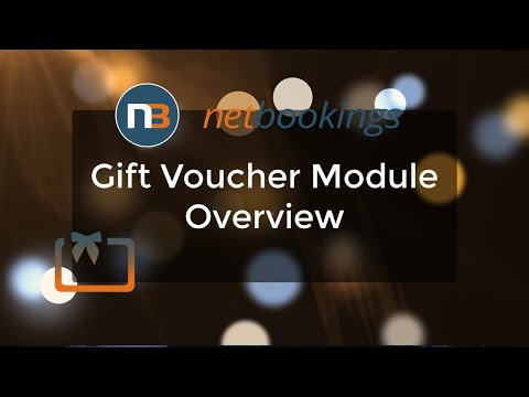 Netbookings Gift Voucher Module