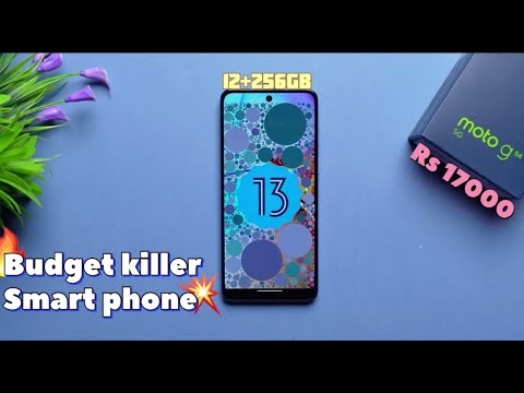 moto g54 5g review | best budget smartphone 🤑12GB+256GB in Rs 17000