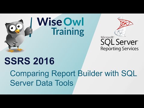 SSRS 2016 - Comparing Report Builder with SQL Server Data Tools