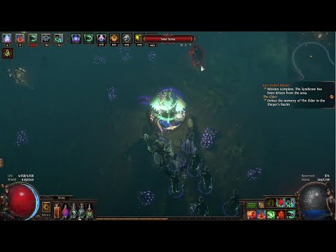 Path of Exile - 3.20 Skeleton Mages Necromancer