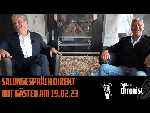 Salongespräch direkt mit Gästen am 19.02.23