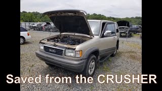 Saved From the Crusher! 1995 Isuzu Trooper