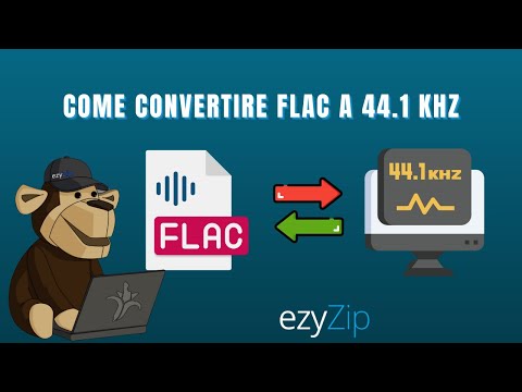 Convertire FLAC in Frequenza di Campionamento di 44.1kHz (Guida Semplice)
