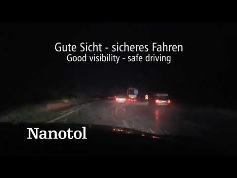 Nanotol Scheibenversiegelung 2in1 Cleaner+Protector