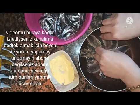 🐠NEFİS HAMSİLİ PİLAV TARİFİ 🐟🐟#pratik #tarif #hamsi #pilav