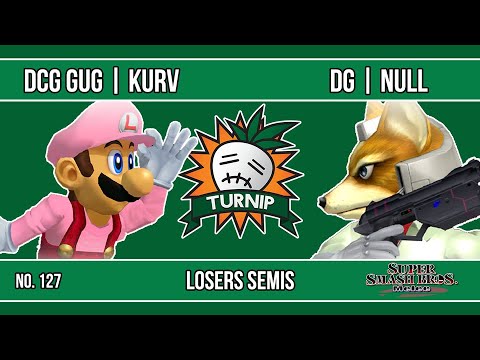 Turnip #127 - DCG GUG | Kurv (Luigi) VS DG | null (Fox) - SSBM - Losers Semis
