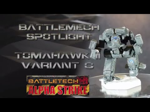 BattleTech BattleMech Spotlight - Tomahawk II C - Clan Assault Mech