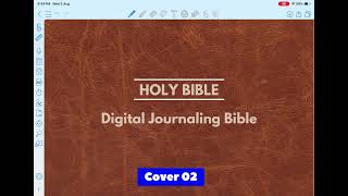 Digital Journaling Bible (ASV) | Fully Hyperlinked PDF with Stickers, Study Templates & Reading Plan