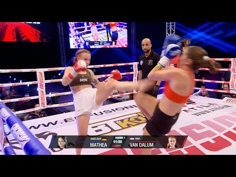 Nina Van Dalum vs Angelique Mathea | FULL FIGHT | ENFUSION 138